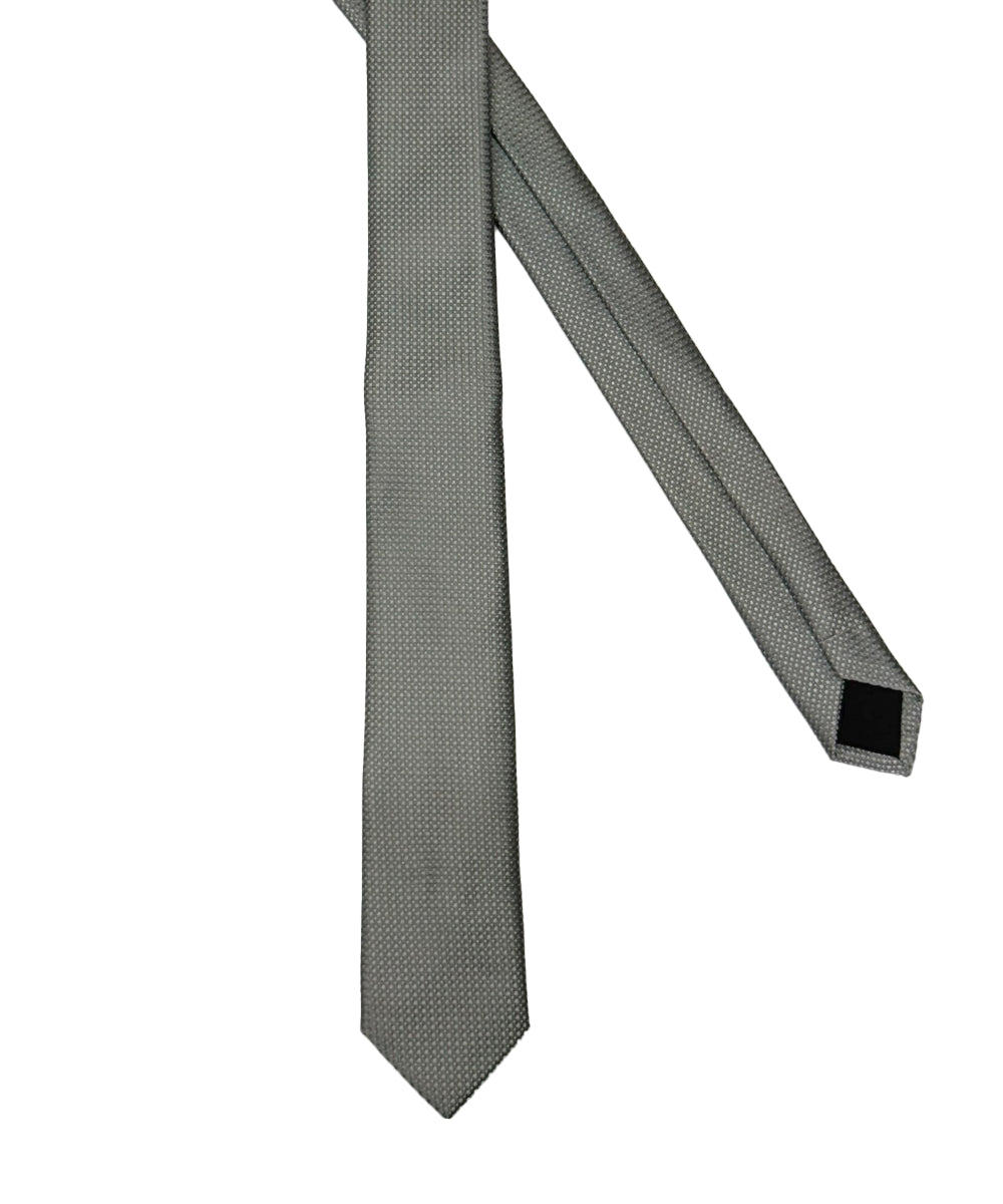CORBATA FANTASIA PALA MICROFIBRA OI25 GRIS