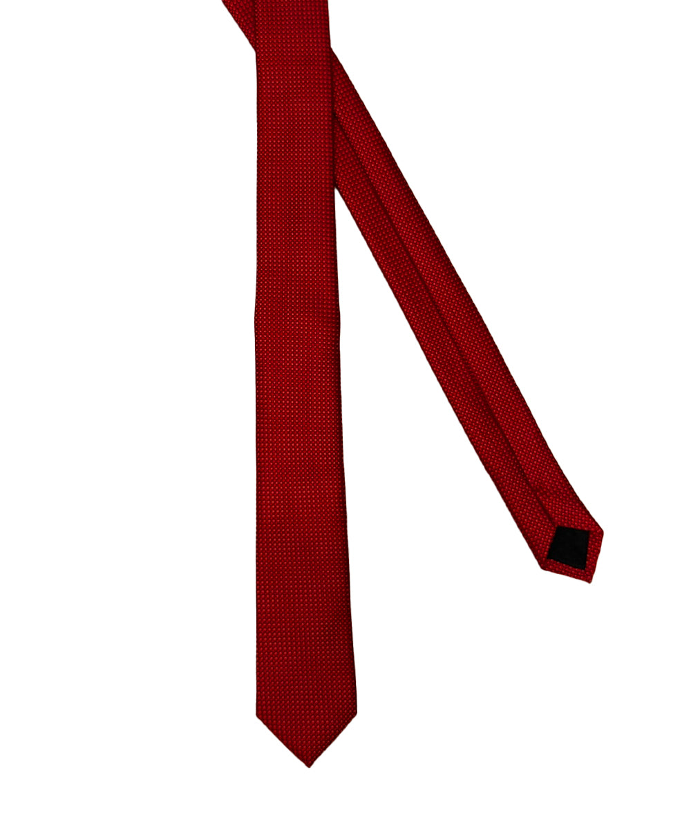 CORBATA FANTASIA PALA MICROFIBRA OI25 ROJO