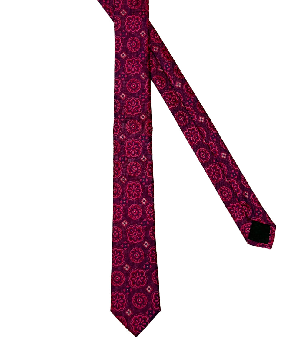 CORBATA FANTASIA PALA MICROFIBRA PV26 ROSADO