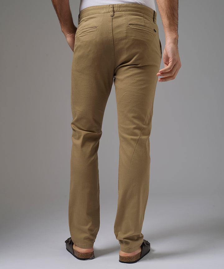 PANTALON DRILL FLAT FRONT SLIM FIT KHAKI PV26