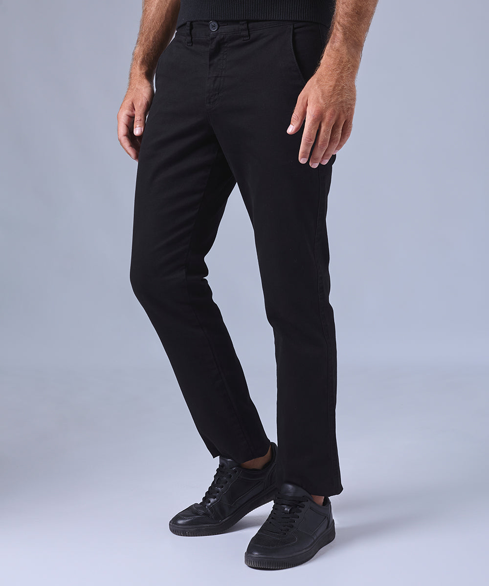 Pantalon dril negro hombre sale