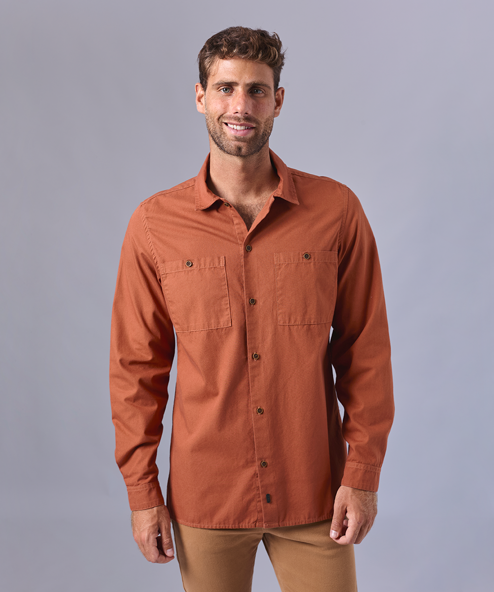 Camisa doble color hotsell