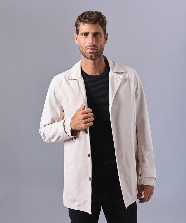 TRENCH COAT CORTO ARENA OI24