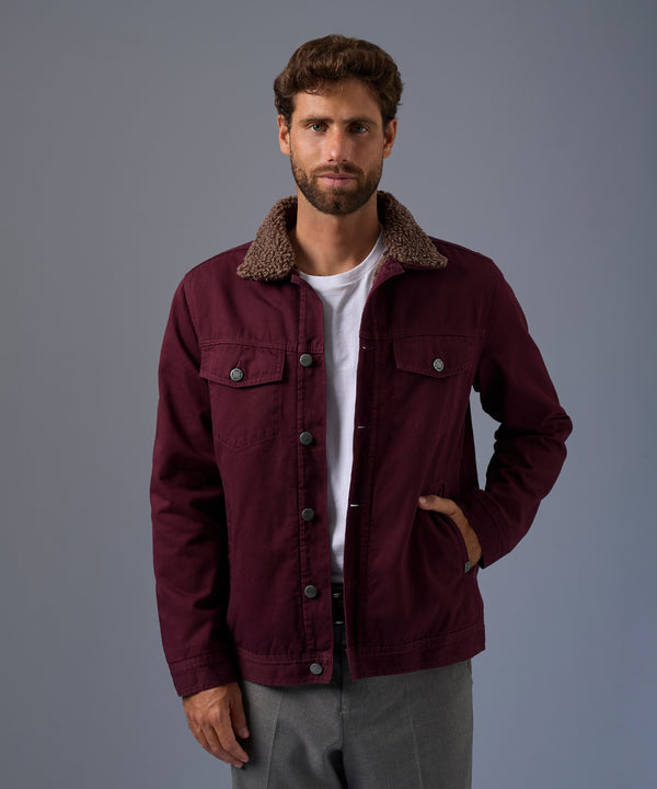 Casaca de Jean con Sherpa
