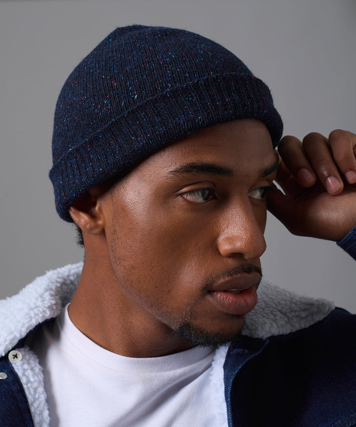 GORRO SOLIDO LANA AZUL