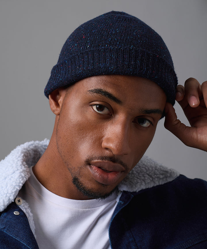 GORRO SOLIDO LANA AZUL