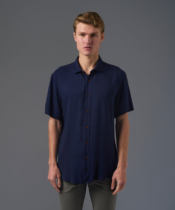 CAMISA MANGA CORTA CHALIS CUELLO SPREAD CLASSIC FIT PV26