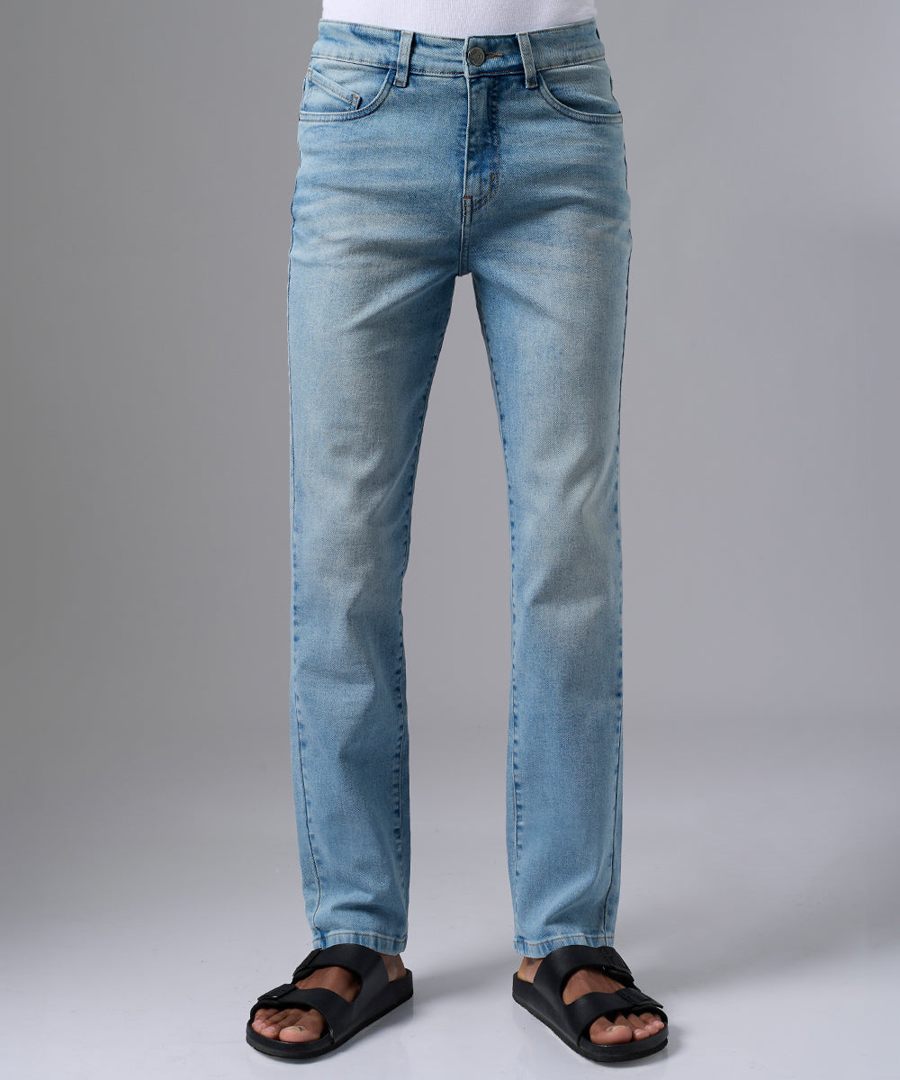 PANTALON DENIM REGULAR FIT CELESTE PV25 – MBO