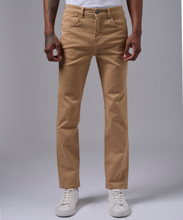 PANTALON DENIM SLIM FIT CAMELLO OI25
