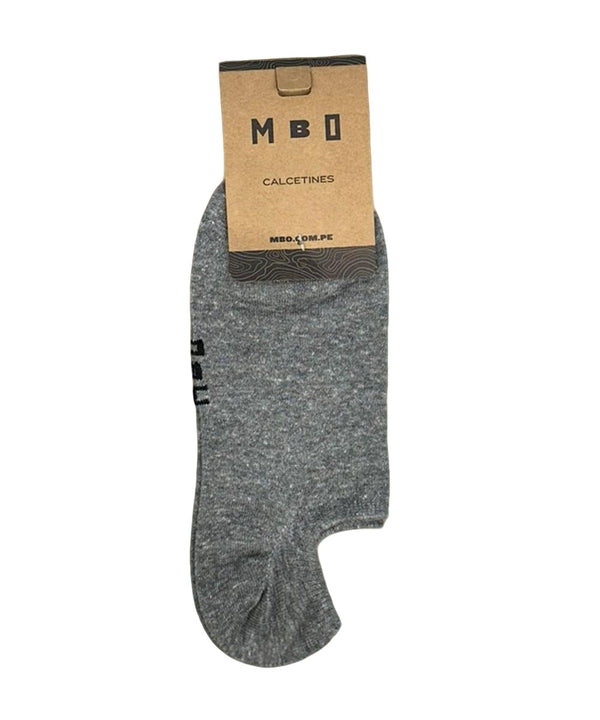 MEDIAS TALONERAS PACK X1 GRIS