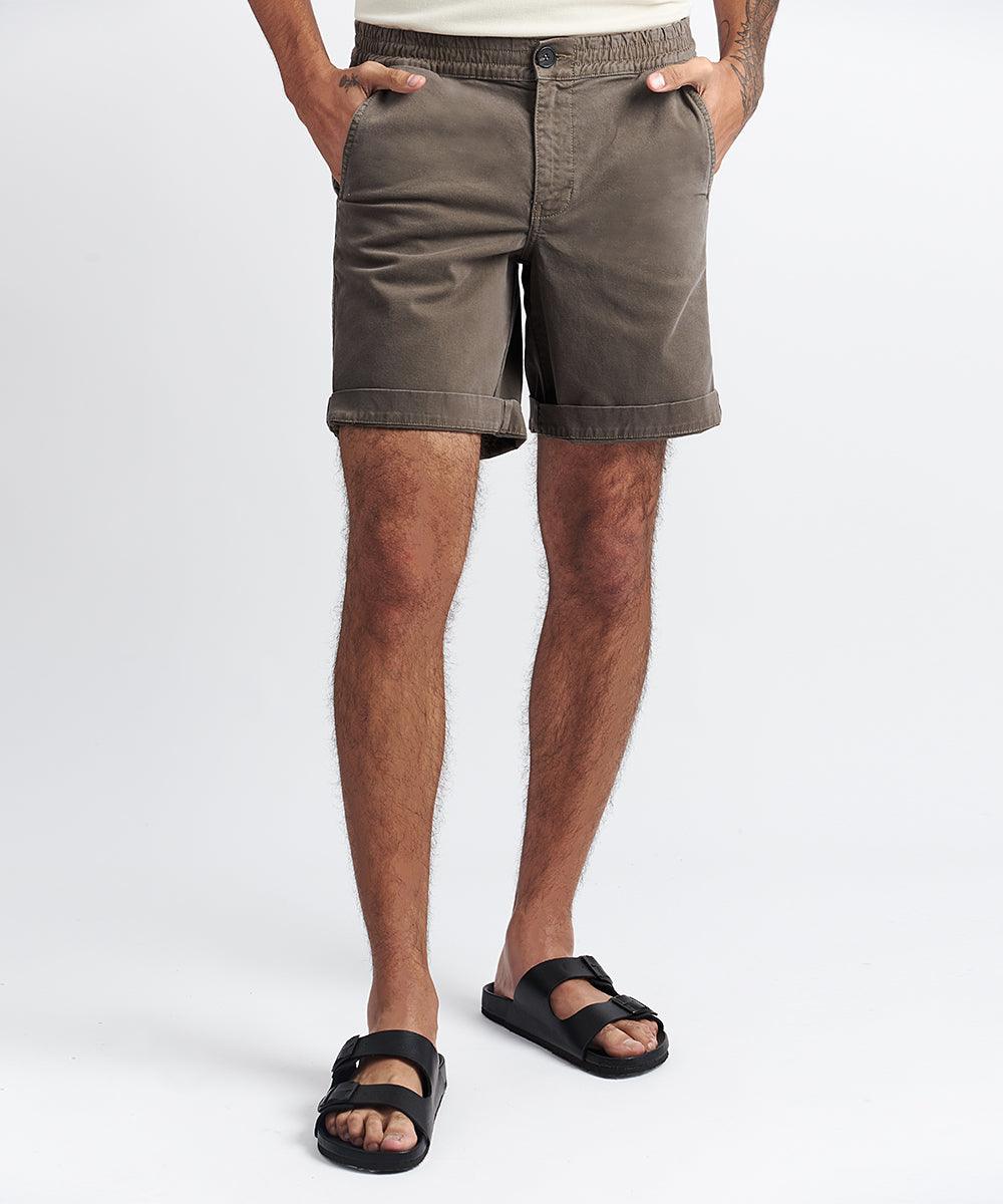 Bermudas marrones discount