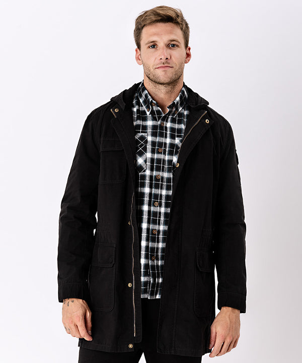 PARKA OI23 NEGRO