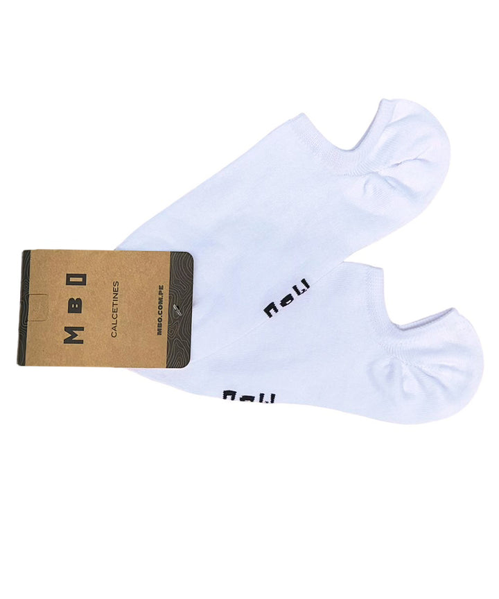 MEDIAS TALONERAS PACK X1 BLANCO