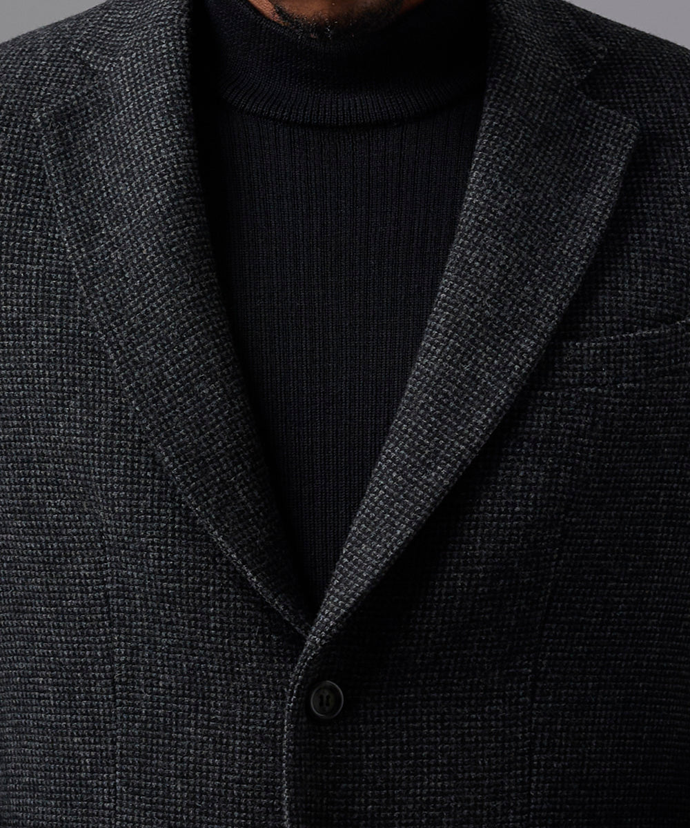 BLAZER LANA CUELLO SOLAPA NEGRO OI25