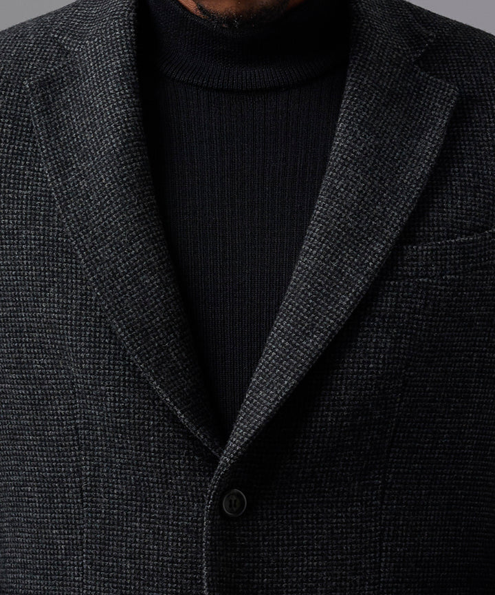 BLAZER LANA CUELLO SOLAPA NEGRO OI25