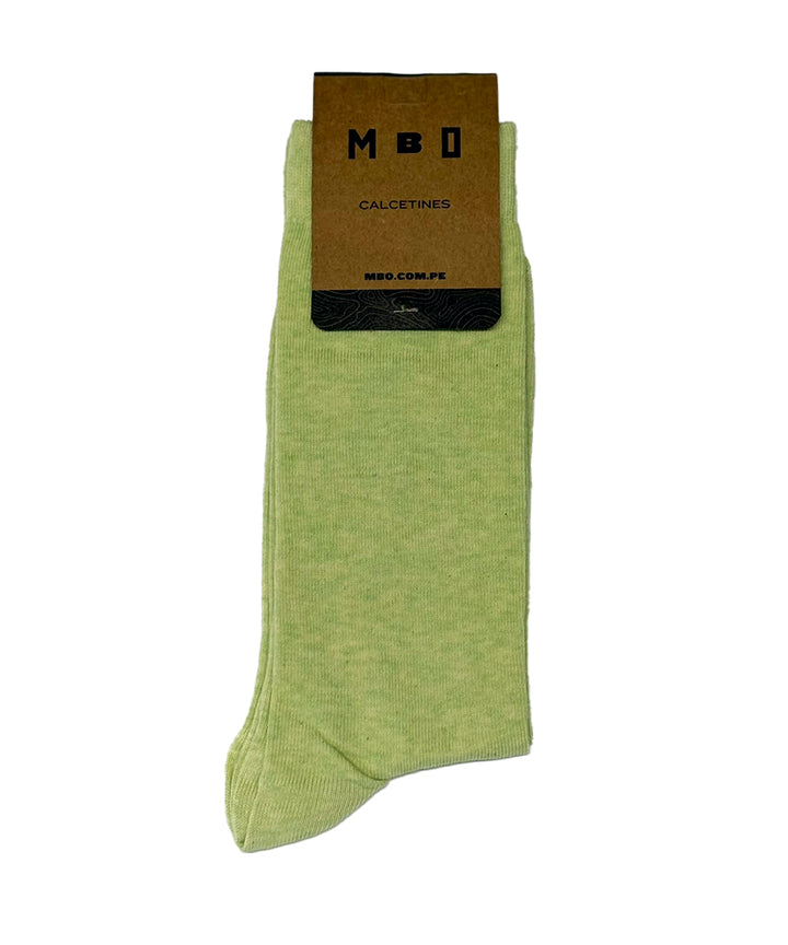 MEDIAS ALTAS BÁSICAS x1 VERDE CLARO