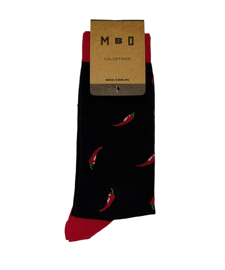 MEDIAS ALTAS FANTASIA AJI MBO x1 ROJO