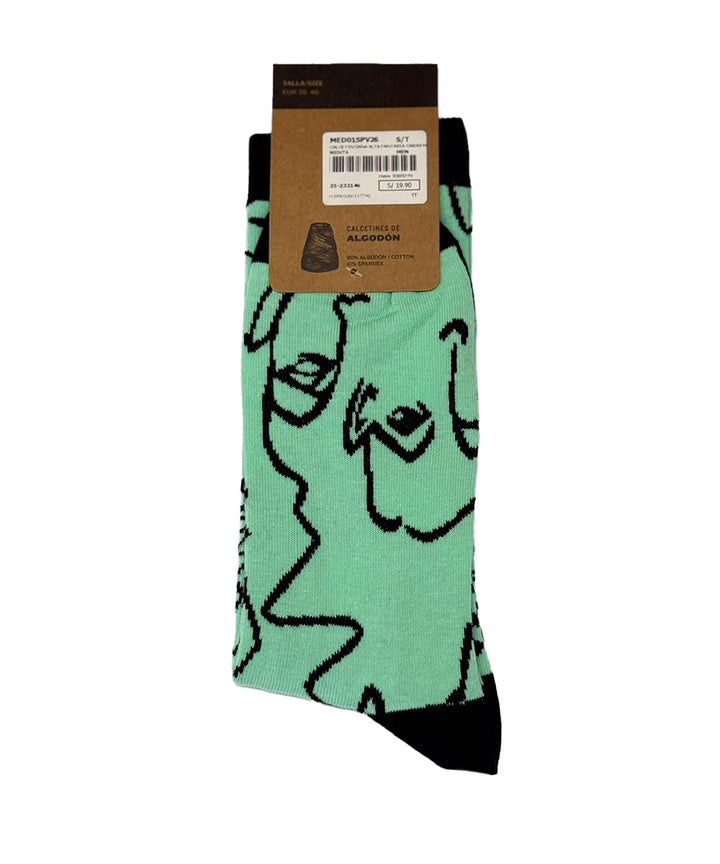 MEDIAS ALTAS FANTASIA CARAS MBO x1 MENTA