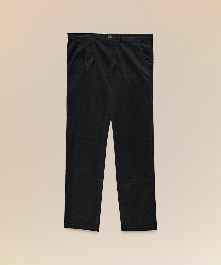 PANTALON DRILL FLAT FRONT SLIM FIT
