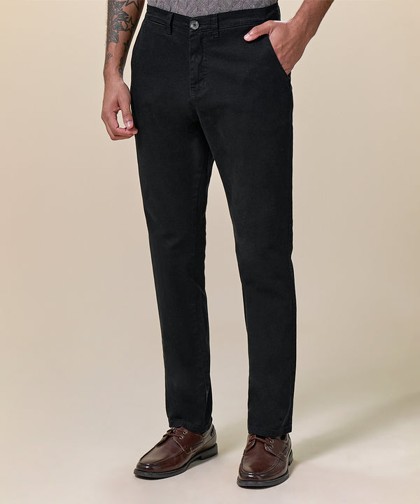 PANTALON DRILL FLAT FRONT SLIM FIT