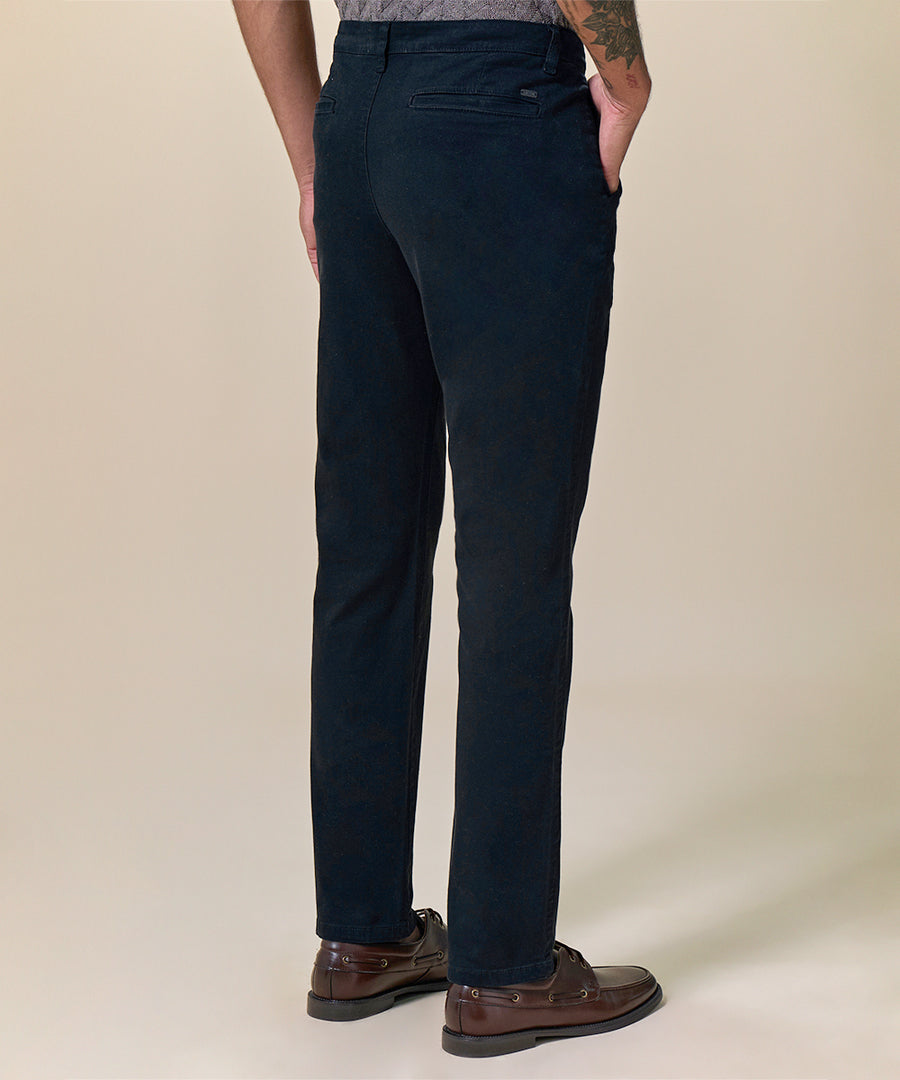PANTALON DRILL FLAT FRONT SLIM FIT