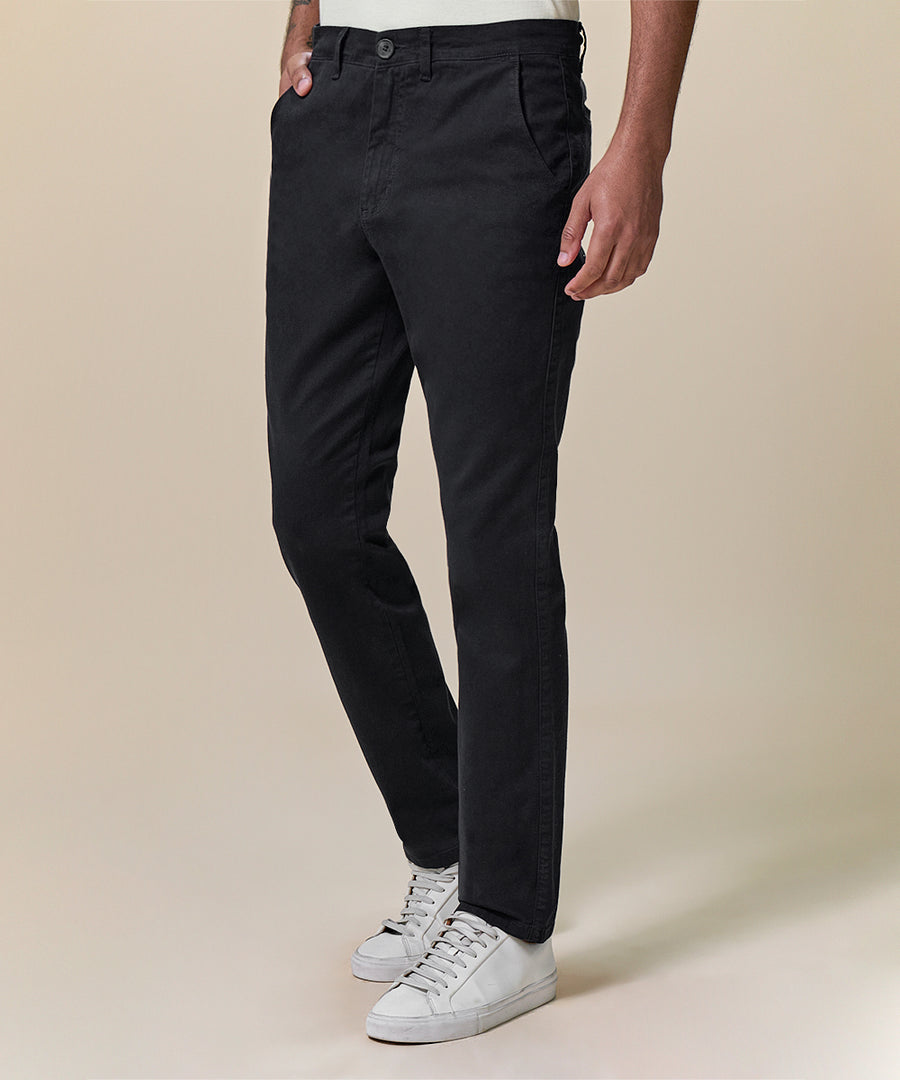 PANTALON DRILL FLAT FRONT SLIM FIT