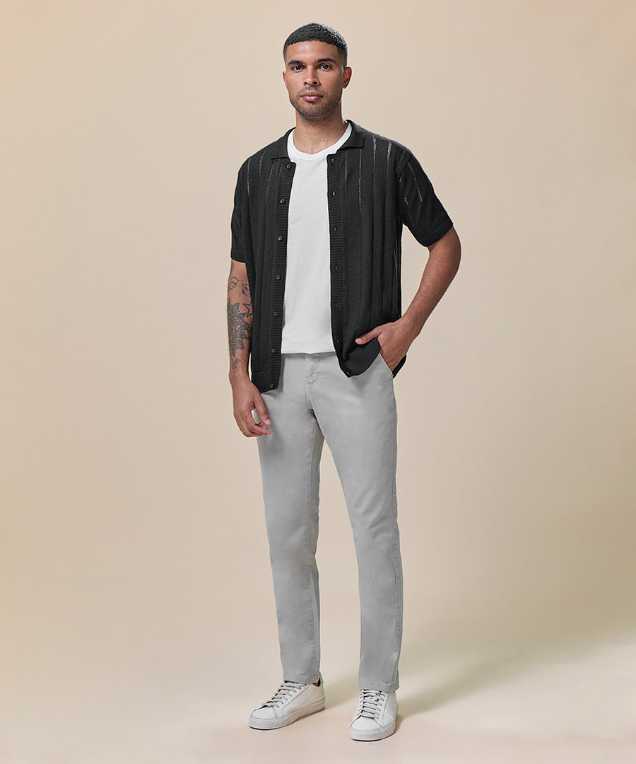 PANTALON DRILL FLAT FRONT SLIM FIT