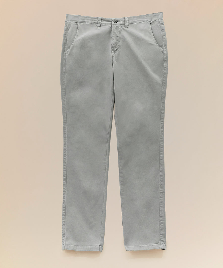 PANTALON DRILL FLAT FRONT SLIM FIT