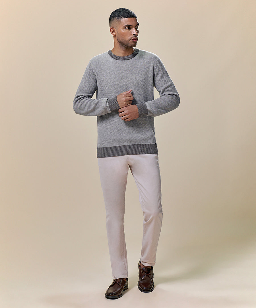 PANTALON DRILL FLAT FRONT SLIM FIT