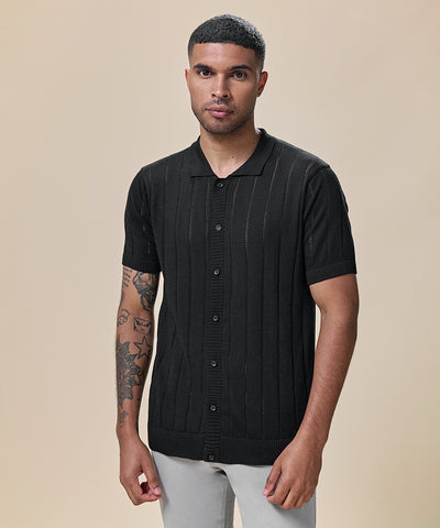 Polo PET Cuello Camisero con Botones