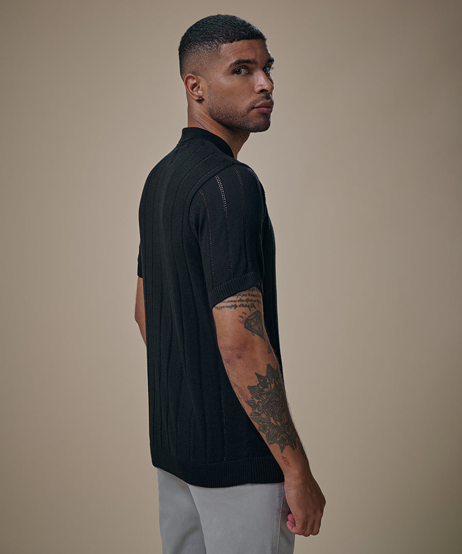 Polo PET Cuello Camisero con Botones