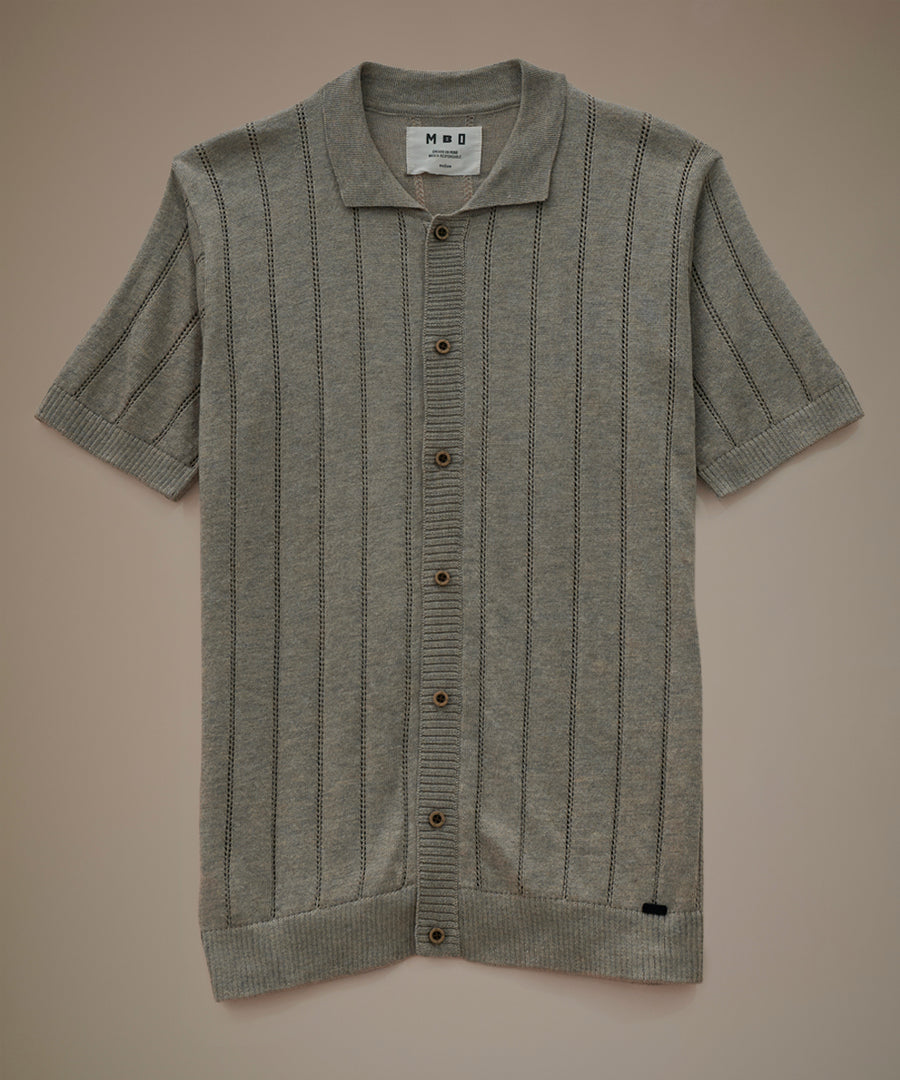 Polo PET Cuello Camisero con Botones