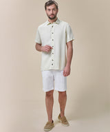 Camisa Tencel Cuello Spread Classic Fit