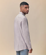 Camisa Roll Up Cuello Redondeado Slim Fit