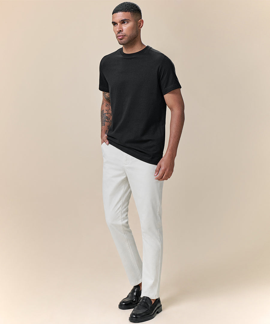 Pantalón Drill Flat Front Slim Fit