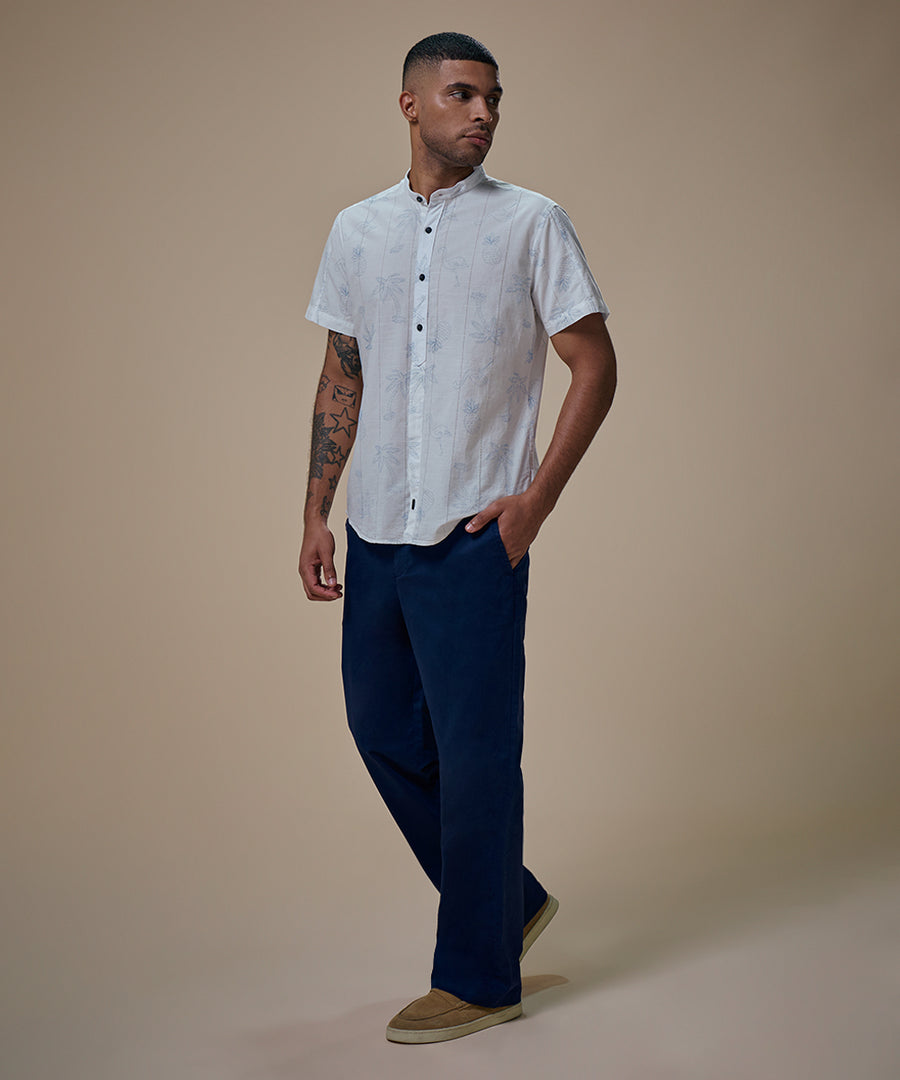 Pantalón Drill Elástico Classic Fit
