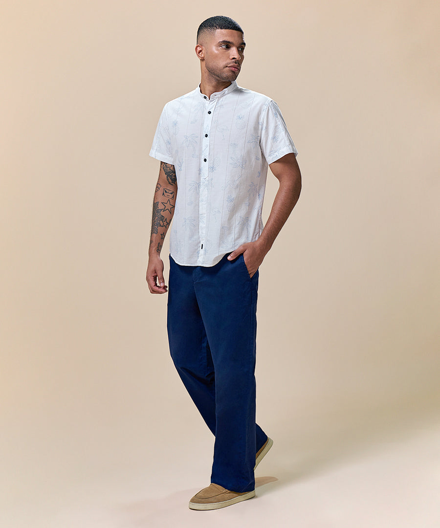 Pantalón Drill Elástico Classic Fit