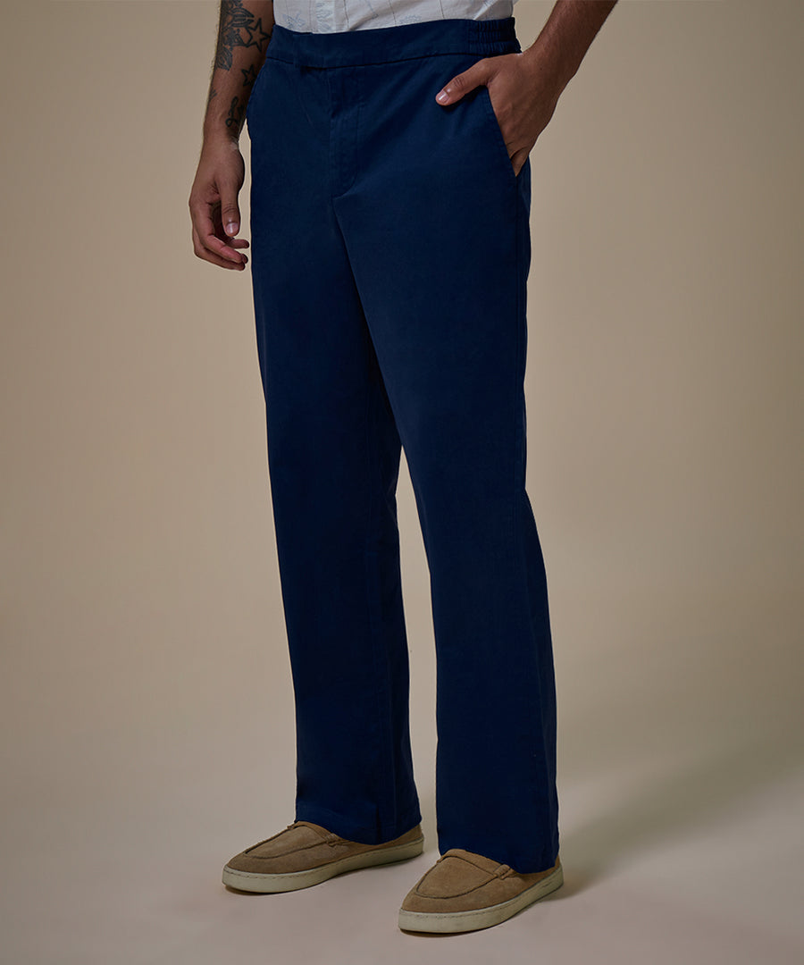 Pantalón Drill Elástico Classic Fit