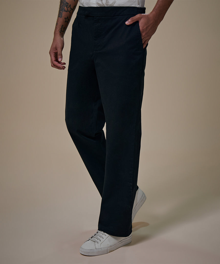 Pantalón Drill Elástico Classic Fit