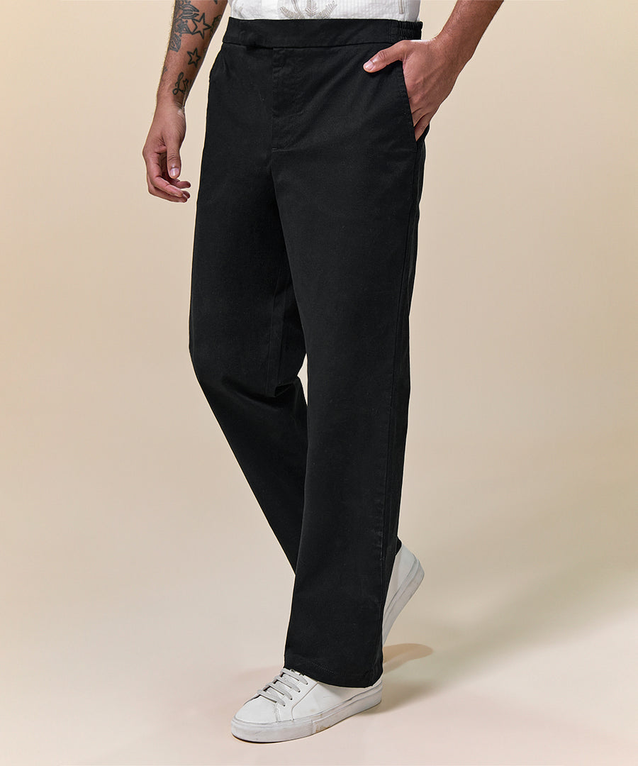 Pantalón Drill Elástico Classic Fit