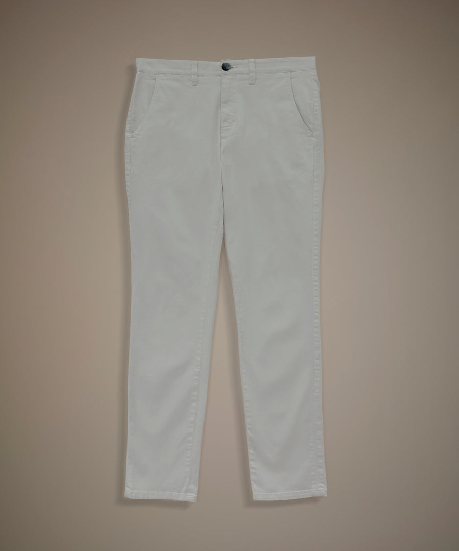 Pantalón Drill Flat Front Slim Fit