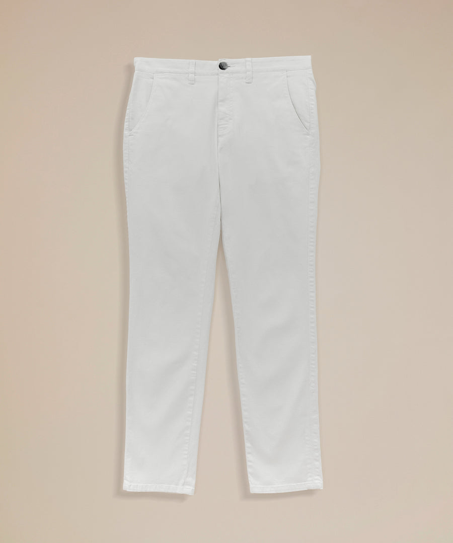 Pantalón Drill Flat Front Slim Fit