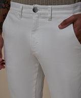 Pantalón Drill Flat Front Slim Fit