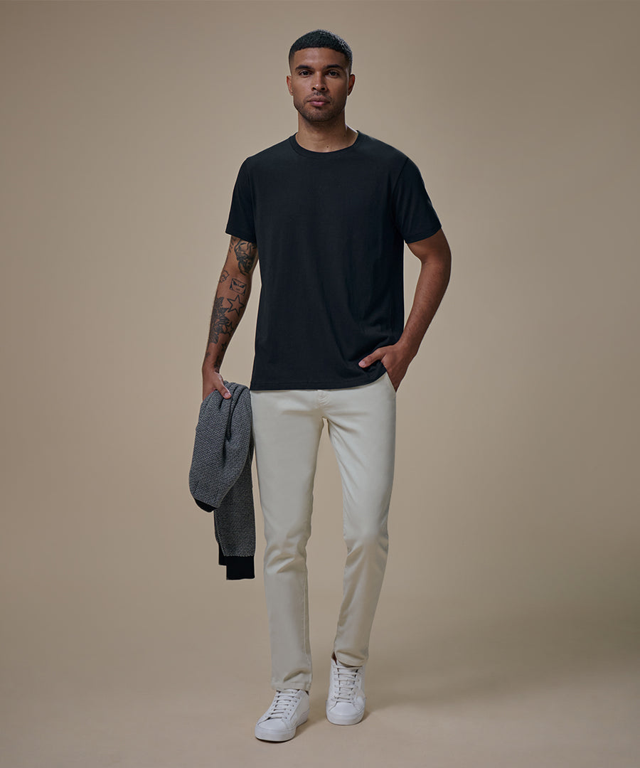 Pantalón Drill Flat Front Slim Fit