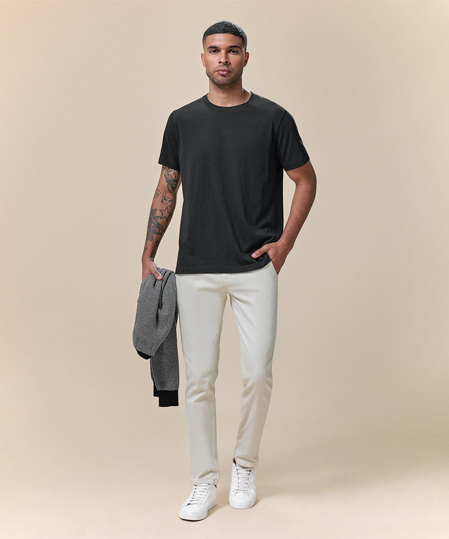 Pantalón Drill Flat Front Slim Fit