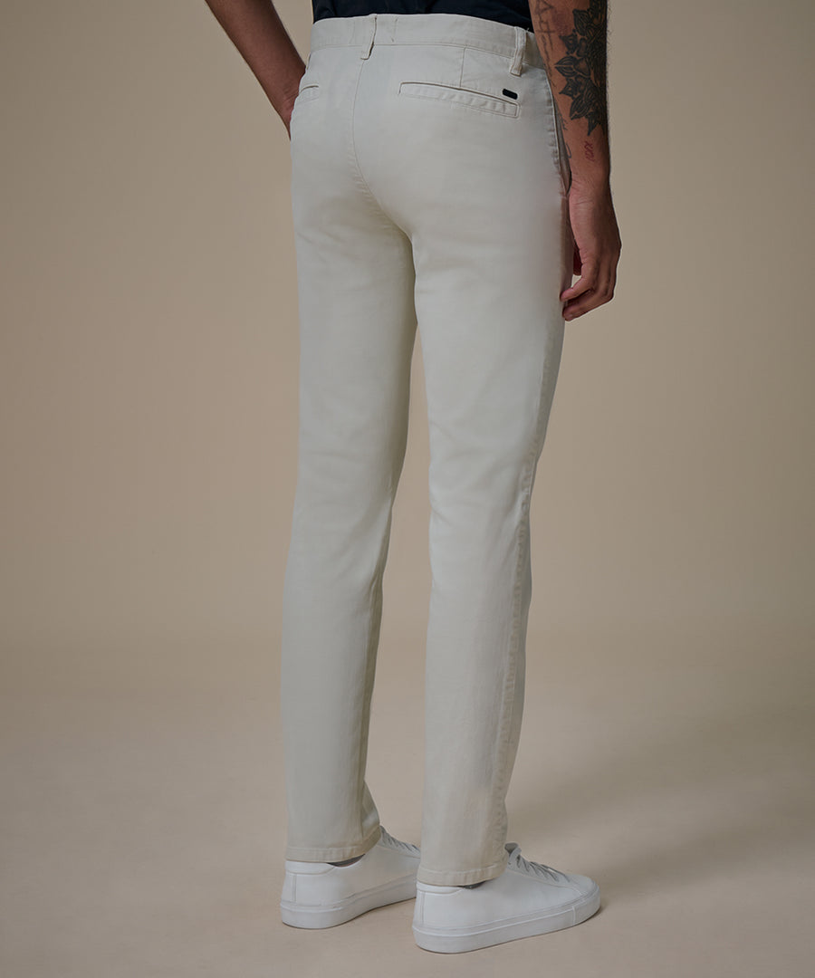 Pantalón Drill Flat Front Slim Fit