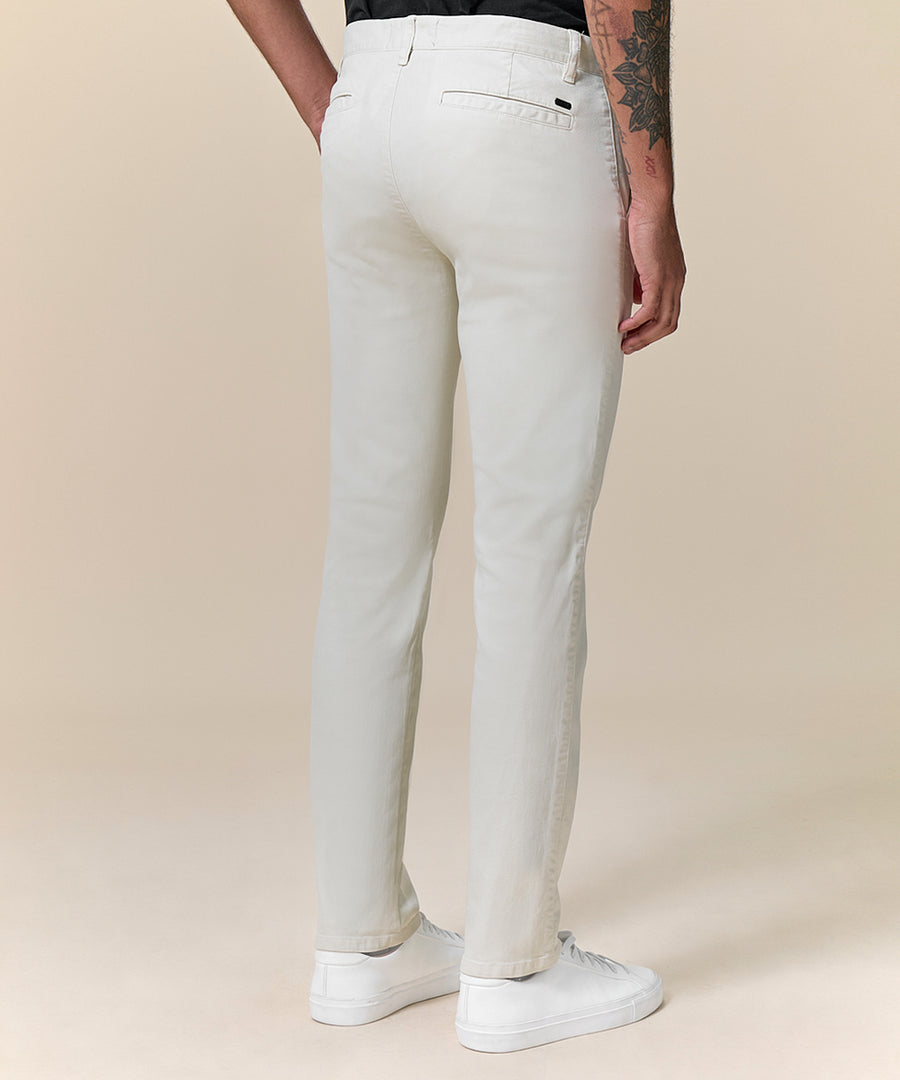 Pantalón Drill Flat Front Slim Fit