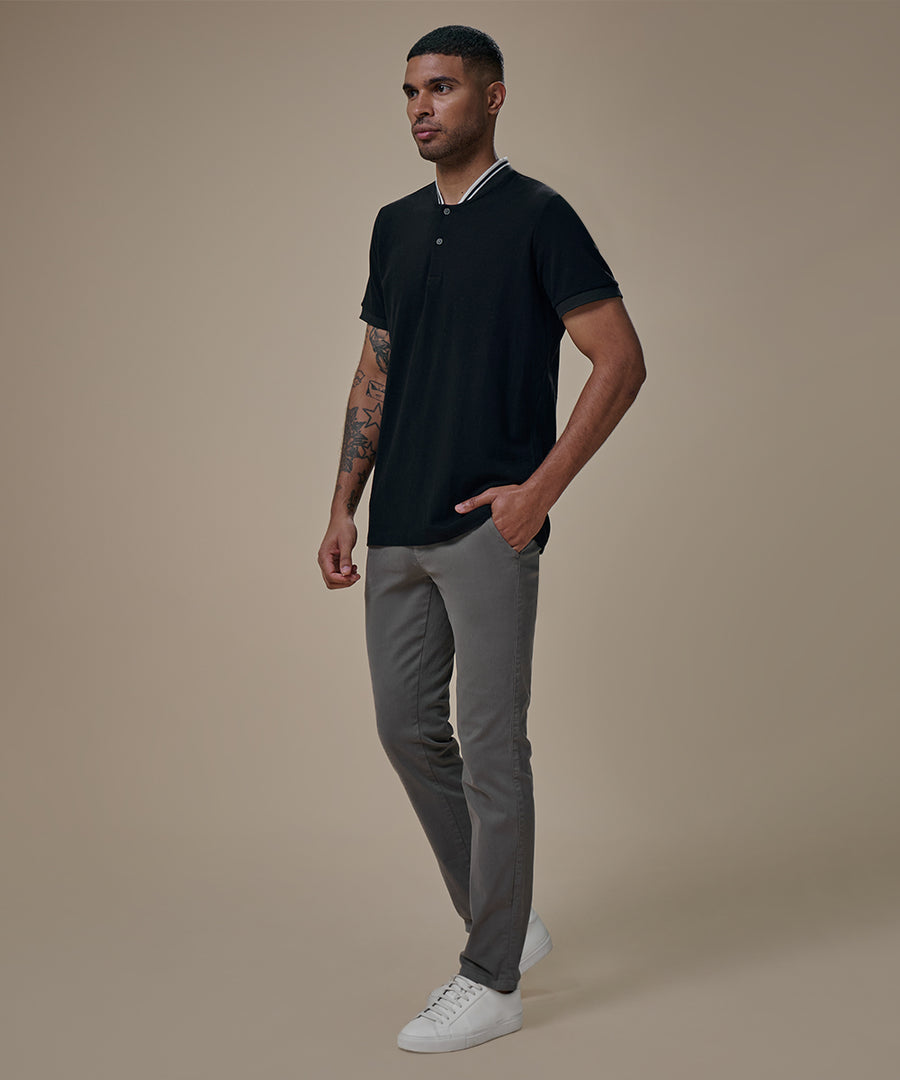 Pantalón Drill Flat Front Slim Fit