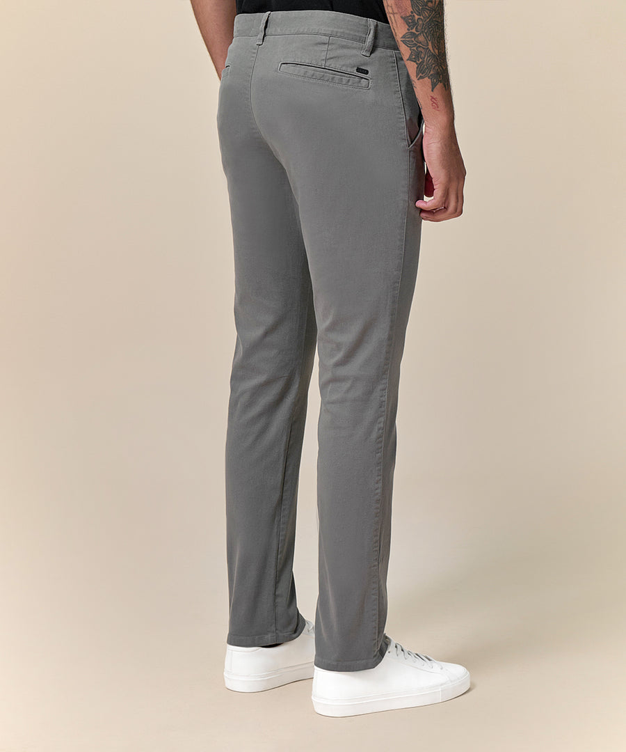 Pantalón Drill Flat Front Slim Fit