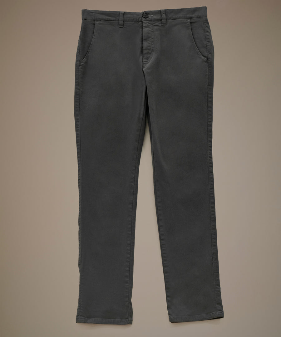 Pantalón Drill Flat Front Slim Fit
